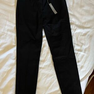 LOFT Julie Skinny Black Ankle Pants
